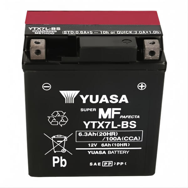 AGM 12V 6Ah 100A right+ YTX7L-BS