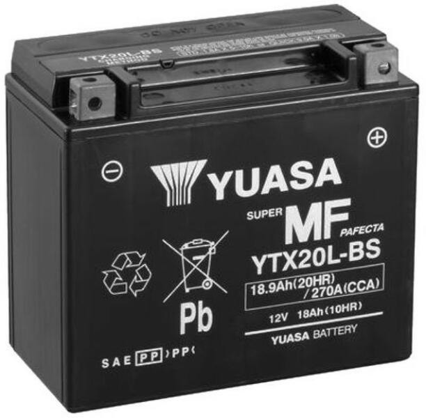 AGM 12V 18Ah right+ YTX20L-BS