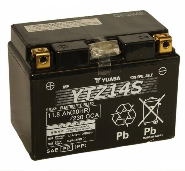 AGM 12V 11.2Ah left+ YTZ14S