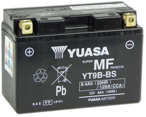 Vásárlás: YUASA AGM 12V 8Ah left+ YT9-BS Motor akkumulátor árak  összehasonlítása, AGM 12 V 8 Ah left YT 9 BS boltok
