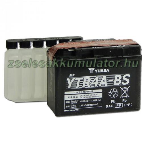 AGM 12V 2.3Ah left+ YTR4A-BS