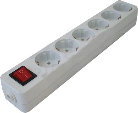 6 Plug Cordless Switch (HUR-06K)