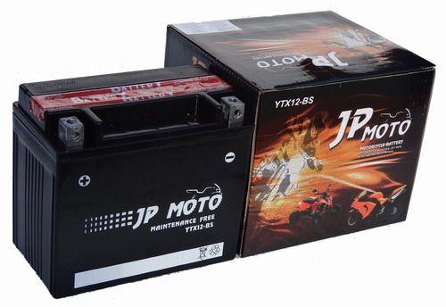JP MOTO AGM 12V 10Ah left+ YTX12-BS