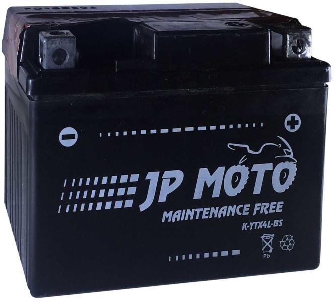 JP MOTO AGM 12V 3Ah right+ YTX4L-BS