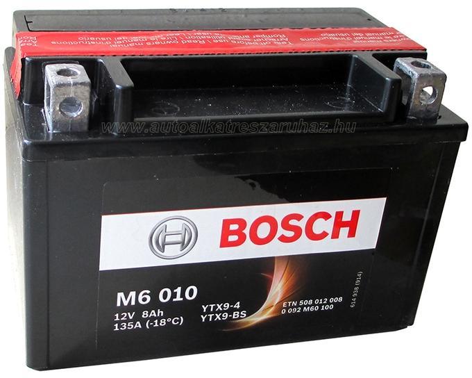 thumbnail image 2 of Bosch YTX9-BS Sealed Battery (8Ah, 12V) – For Suzuki GSR 600 (2006-2010), Ready To Use 2 of 4