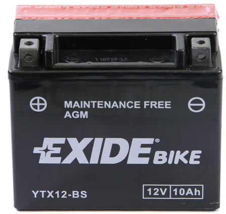 Vásárlás: Exide Bike AGM 12V 10Ah left+ YTX12-BS Motor akkumulátor árak  összehasonlítása, Bike AGM 12 V 10 Ah left YTX 12 BS boltok