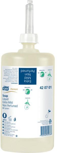 Vásárlás: Tork Premium illatmentes kézkímélő folyékony szappan érzékeny  bőrre - 420701 (1L) Szappan, folyékony szappan árak összehasonlítása,  Premium illatmentes kézkímélő folyékony szappan érzékeny bőrre 420701 1 L  boltok
