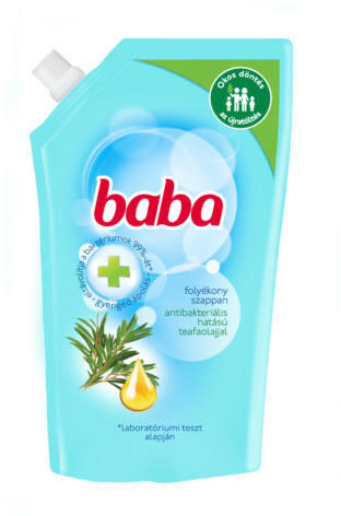 Kakukkfű és teafaolaj antibakteriális folyékony szappan utántöltő 500 ml
