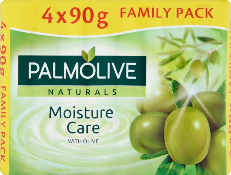 Moisture Care Olive Milk zöld szappan csomag 4x90 g