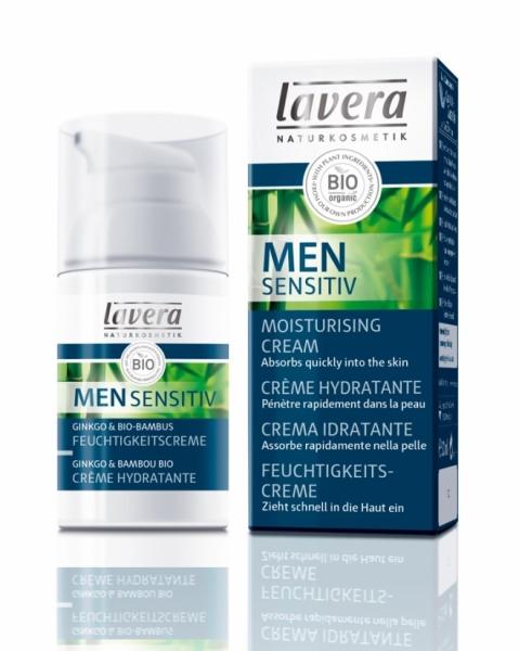 Men Sensitiv arckrém ginkgo-bambusz 30 ml