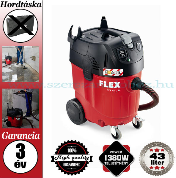 Vásárlás: FLEX VCE 45 L AC (414948) Árak, Akciós porszívó Vásárlás: FLEX VCE 45 L AC (414948) Árak, Akciós porszívó