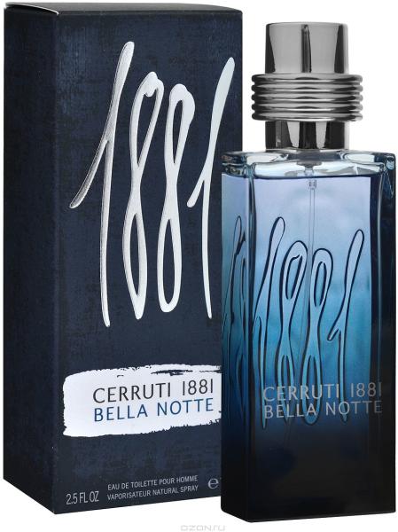 Cerruti 1881 Bella Notte pour Homme EDT 75 ml Preturi Cerruti 1881 Bella  Notte pour Homme EDT 75 ml Magazine