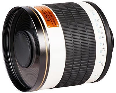 Samyang 500mm f/6.3 DX Mirror (T-mount) fényképezőgép objektív vásárlás,  olcsó Samyang 500mm f/6.3 DX Mirror (T-mount) fényképező objektív árak,  akciók