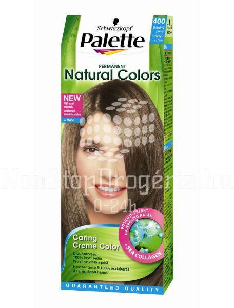 Palette Permanent Natural Colors 7-0/400 Középszőke