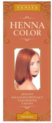 Henna Color 7 Rézvörös 75 ml