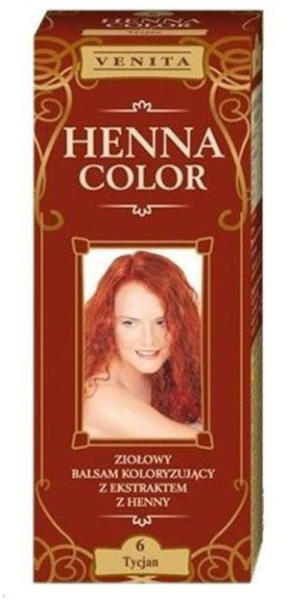 Henna Color 6 Tiziánó Vörös 75 ml