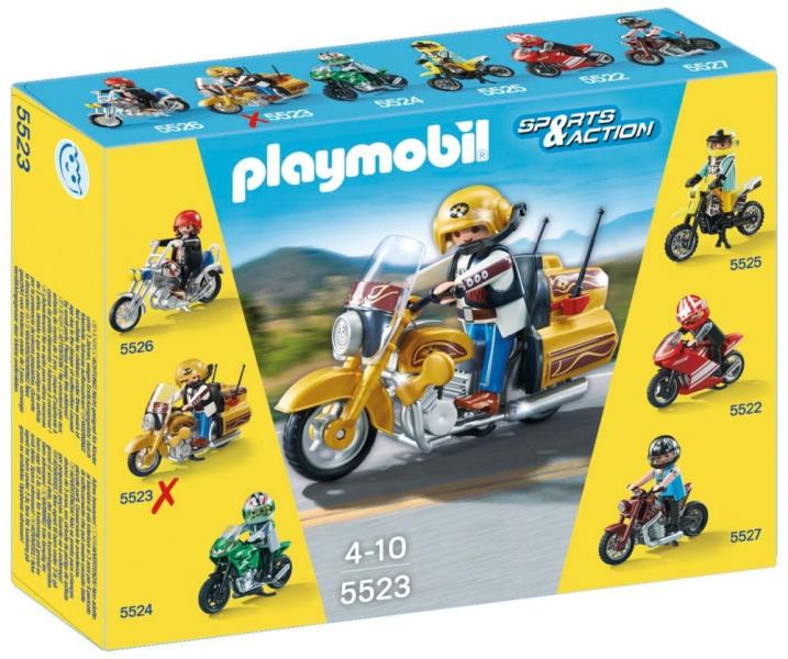 Vásárlás: Playmobil Aranyló túramotor (5523) Playmobil árak  összehasonlítása, Aranyló túramotor 5523 boltok