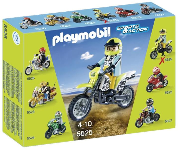 Vásárlás: Playmobil Cross Motor (5525) Playmobil árak összehasonlítása, Cross  Motor 5525 boltok