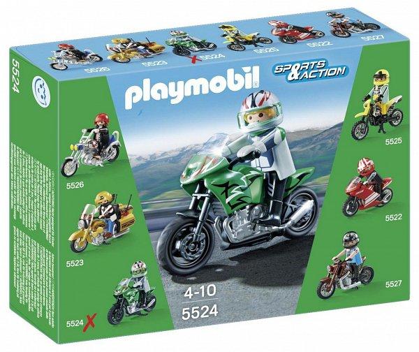 Vásárlás: Playmobil Zöld Enduro motor (5524) Playmobil árak  összehasonlítása, Zöld Enduro motor 5524 boltok