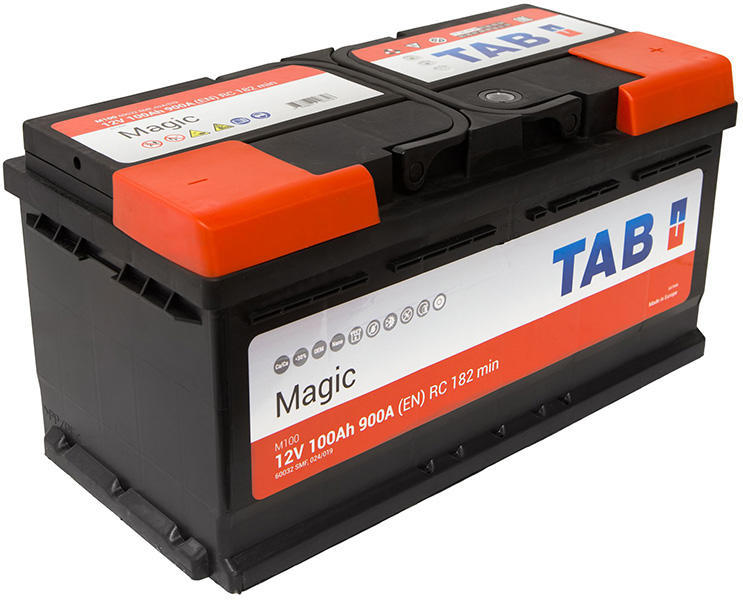 Magic 100Ah 900A right+ (TAB60044)