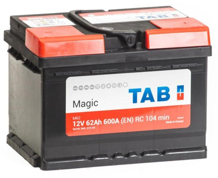 Magic 62Ah 600A right+ (TAB56249)