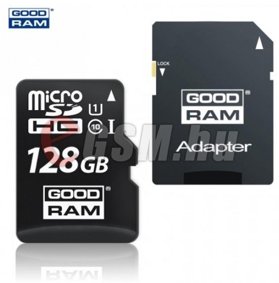 Vásárlás: GOODRAM TransFlash microSDXC 128GB Class 10 UHS-1  (SDU128GXCUHS1AGRR10), eladó Memóriakártya, olcsó memory card árak