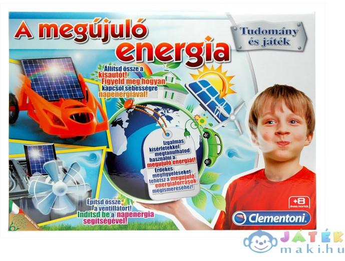 Vásárlás: Clementoni A megújuló energia Tudományos és ismeretterjesztő játék  árak összehasonlítása, Amegújulóenergia boltok