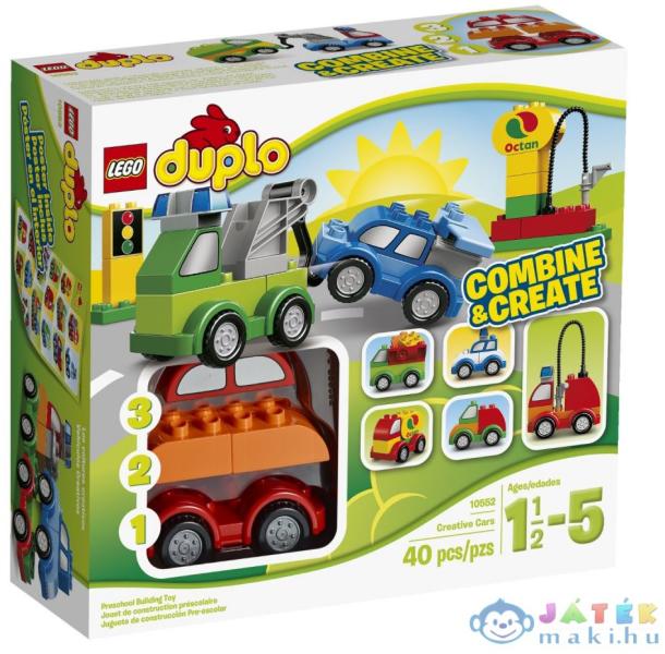 Vásárlás: LEGO® DUPLO® - Kreatív autók (10552) LEGO árak összehasonlítása,  DUPLO Kreatív autók 10552 boltok