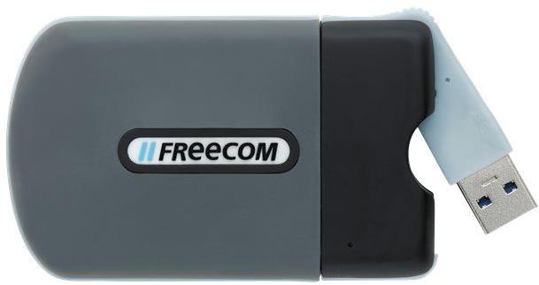 Freecom SSD Esterno 128GB Mobile Drive USB 3.0 - Memoria Portatile E Veloce, Colore Nero