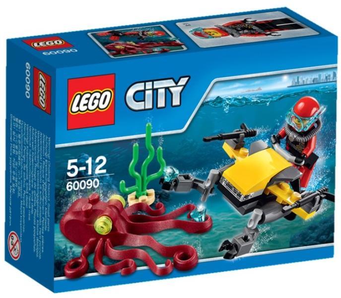 Vásárlás: LEGO® City - Mélytengeri búvárrobogó (60090) LEGO árak  összehasonlítása, City Mélytengeri búvárrobogó 60090 boltok