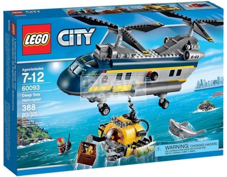 Vásárlás: LEGO® City - Mélytengeri helikopter (60093) LEGO árak  összehasonlítása, City Mélytengeri helikopter 60093 boltok