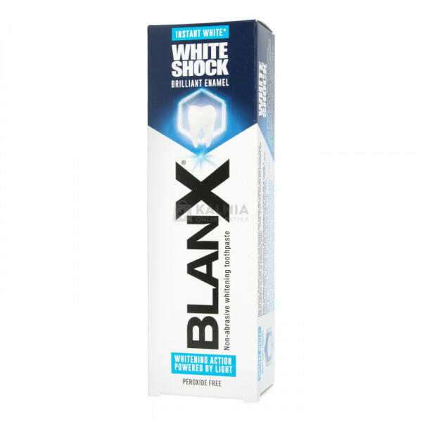 Vásárlás: Blanx White Shock 75 ml Fogkrém árak összehasonlítása,  WhiteShock75ml boltok