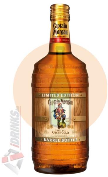 Vásárlás: Captain Morgan Spiced Gold Barrel Bottle 1,5 l (35%) Rum árak  összehasonlítása, Spiced Gold Barrel Bottle 1 5 l 35 boltok
