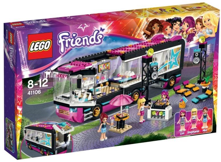 Vásárlás: LEGO® Friends - Popsztár utazóbusz (41106) LEGO árak  összehasonlítása, Friends Popsztár utazóbusz 41106 boltok