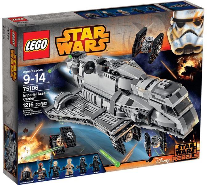 Vásárlás: LEGO® Star Wars™ - Imperial Assult Carrier (75106) LEGO árak  összehasonlítása, Star Wars Imperial Assult Carrier 75106 boltok