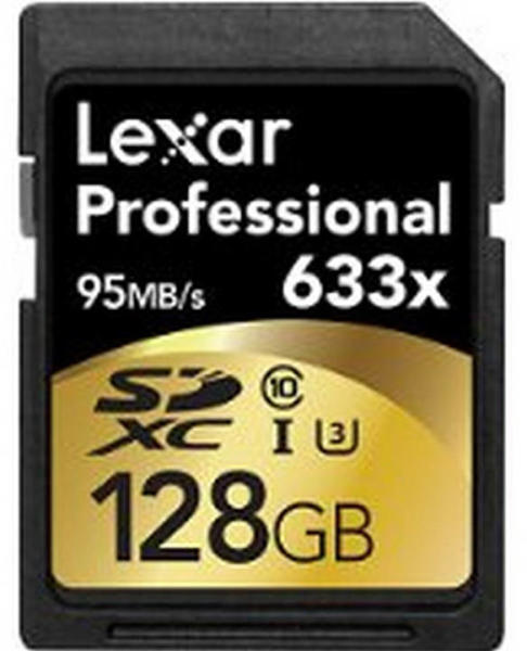 Lexar Professional SDXC 128GB Class 10 633x LSD128CBEU633 (Card memorie