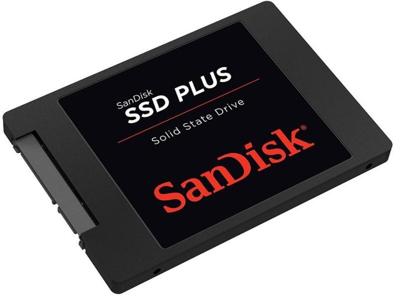SanDisk SSD Plus 2.5 240GB SATA3 (SDSSDA-240G-G25/124129) Вътрешен SSD хард  диск Цени, оферти и мнения, списък с магазини, евтино SanDisk SSD Plus 2.5  240GB SATA3 (SDSSDA-240G-G25/124129)