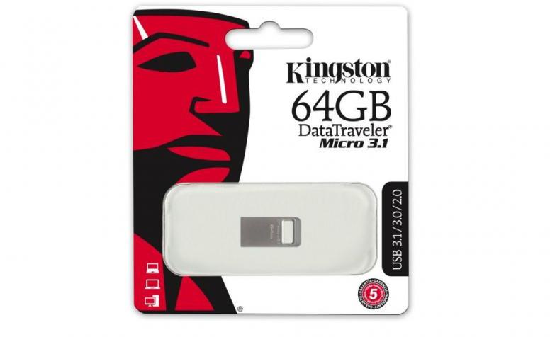 Kingston DataTraveler Micro 64GB USB 3.1 DTMC3/64GB (Memory stick) - Preturi