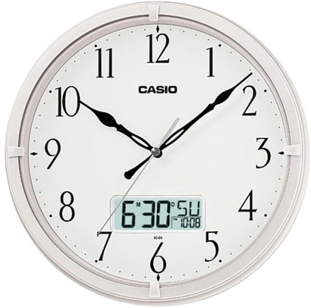 Casio IC-02 Стенни часовници Цени, оферти и мнения, списък с магазини,  евтино Casio IC-02