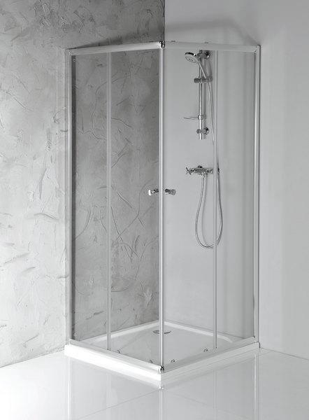 AQUALINE Agga 90x90x185 cm square (HLF909)