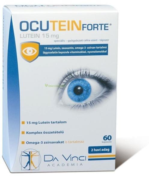 Vásárlás: OCUTEIN Forte kapszula 60db Táplálékkiegészítő árak  összehasonlítása, Forte kapszula 60 db boltok