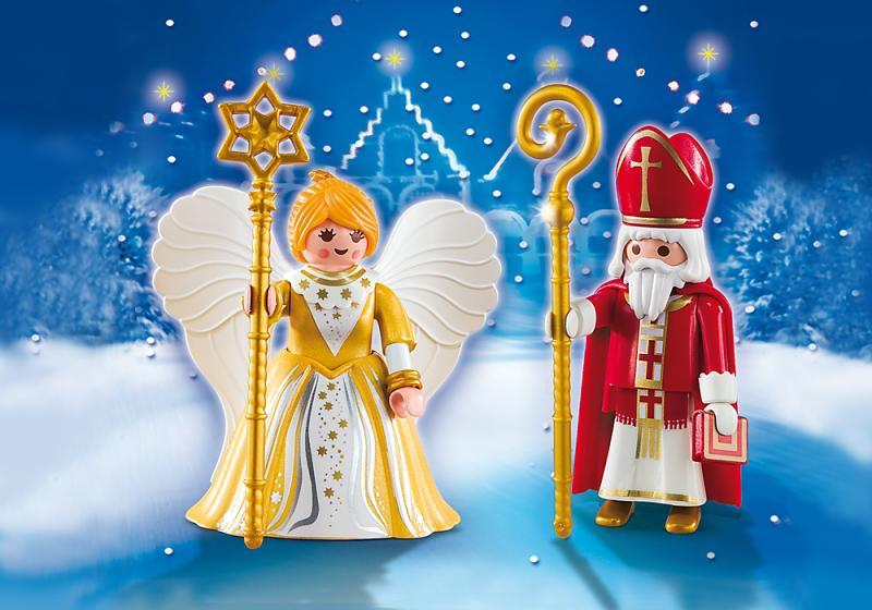 Vásárlás: Playmobil Szent Miklós és a Karácsony angyala (5592) Playmobil  árak összehasonlítása, Szent Miklós és a Karácsony angyala 5592 boltok