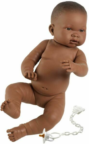 Llorens Bebelus fetita neagra nou nascuta 45cm (45004) (Papusa) - Preturi
