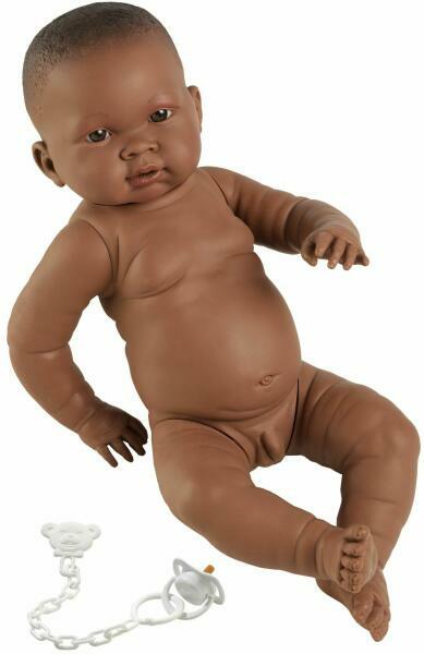 Llorens Bebelus baietel negru nou nascut 45 cm (45003) (Papusa) - Preturi