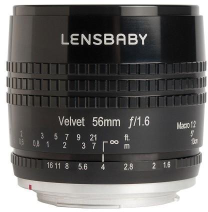 Lensbaby Velvet 56mm f/1.6 (Nikon) fényképezőgép objektív vásárlás, olcsó  Lensbaby Velvet 56mm f/1.6 (Nikon) fényképező objektív árak, akciók