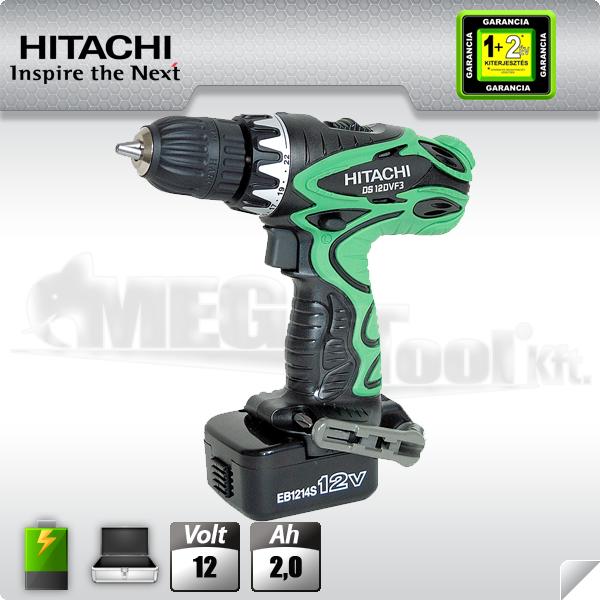 Vásárlás: HiKOKI (Hitachi) DS12DVF3-FN201 Fúró-csavarozó árak  összehasonlítása, DS 12 DVF 3 FN 201 boltok