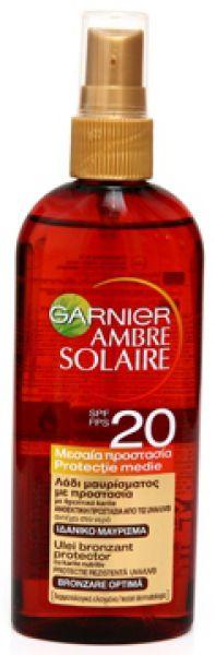 Garnier Ambre Solaire Golden Touch - Ulei pentru plaja SPF 20 150ml  (Lotiune de plaja) - Preturi