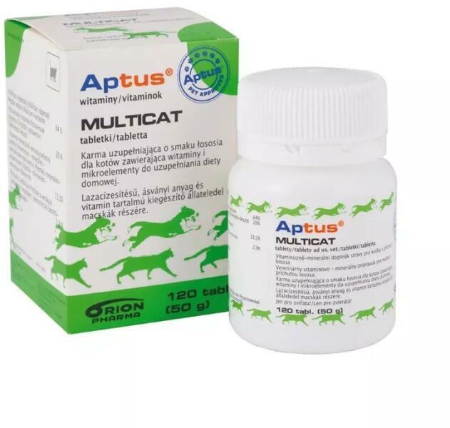 MultiCat vitamin tabletta 120 db