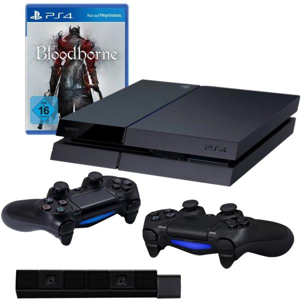 Sony PlayStation 4 Jet Black 500GB (PS4 500GB) + Bloodborne vásárolj már 0  Ft-tól