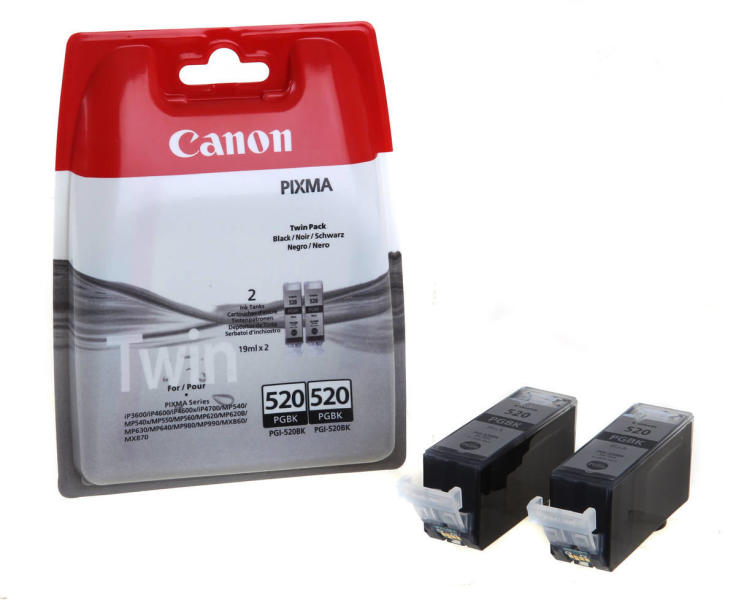 PGI-520BK Twin Pack (BS2932B009AA)